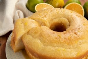 bolo de laranja low carb