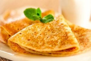 Receita de panqueca Doce fit