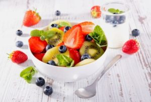 Receita salada de frutas low carb