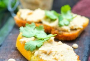 Patê de amêndoas vegano