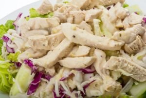 Salpicão de frango fit